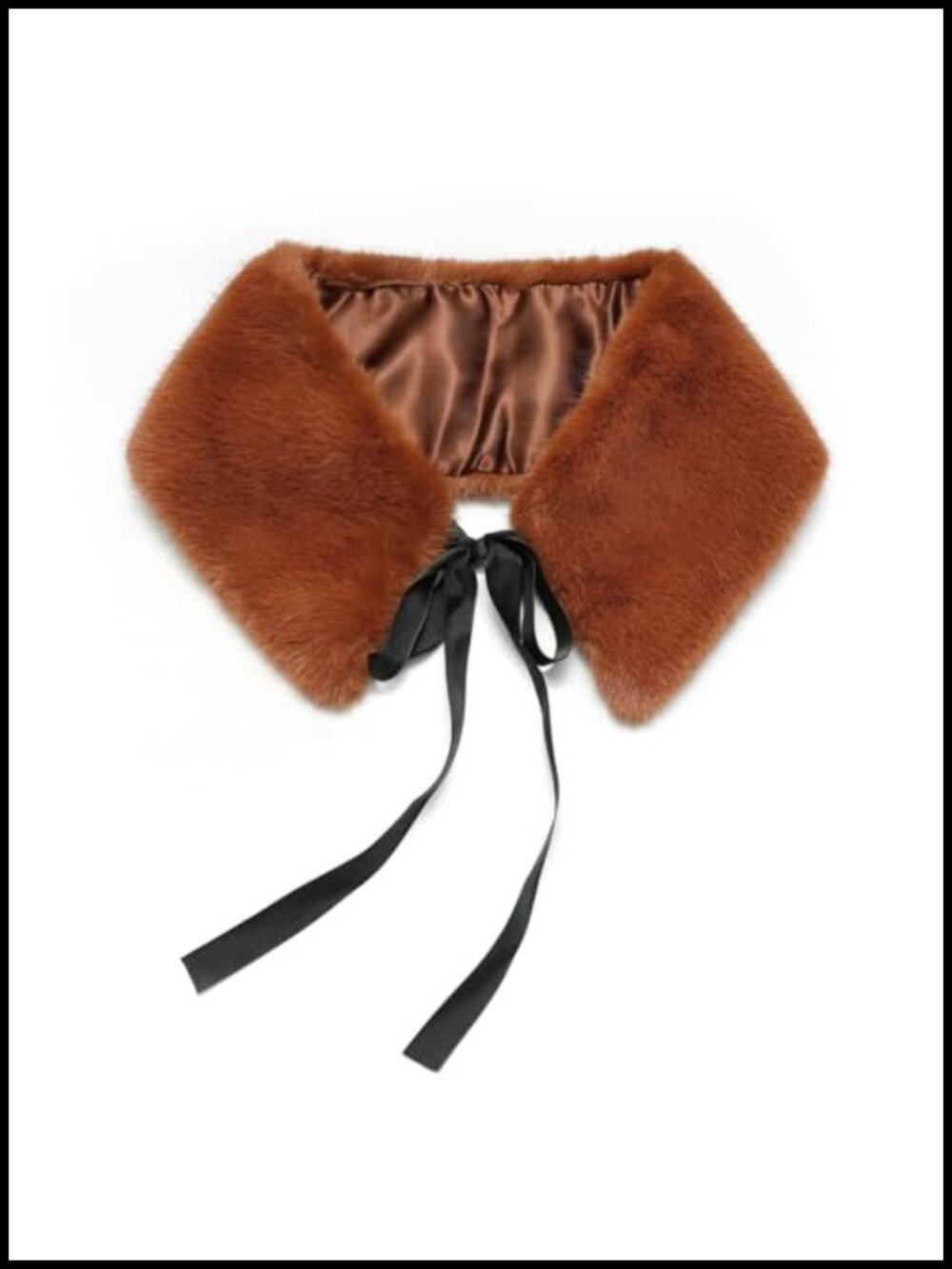 Women's Faux Fur Collar Scarf Neck Warmer Winter